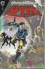 3 1993 Epic Comics Heavy Hitter Spyke / Dragon Lines / The Trouble with Girls