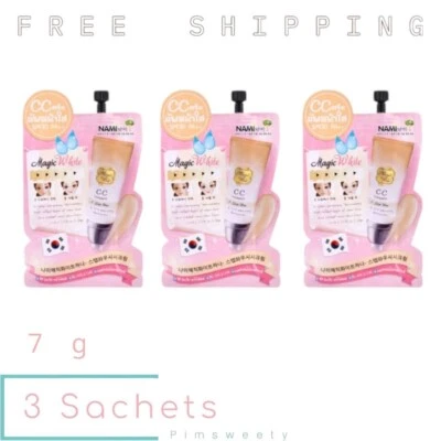 3 Sachets X 7 g Nami Magic White 1-Step Wow CC Cream Brightening SPF 30 PA++ - Image 1 of 4