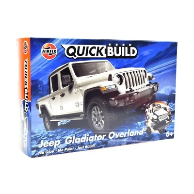 Airfix Quickbuild Jeep Gladiator Overland Modellino Auto SUV Kit da Montare - Immagine 1 di 4