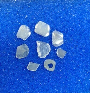 Slice Fancy Natural Diamond 0.80TCW 8Pcs Lot Yellow Gray Mix Sparkling mix Shape - Picture 1 of 12