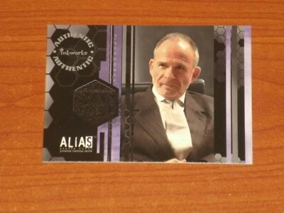 ALIAS 'Season 3'  PW5 RON RIFKIN as ARVIN SLOANE 'Jacket' Piecework Trading Card - Image 1 of 2