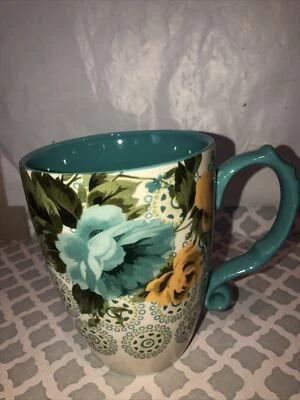 Taza de café con leche floral sombra rosa mujer Pioneer 24 oz Foto 1 de 4