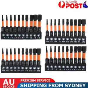 10/20 Pcs Allen Key Drill Bit Set S2 Steel Hex Head Drill Bit Set Allen Bit Set - Picture 1 of 21