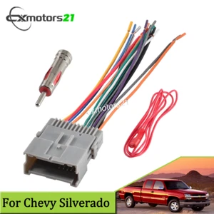 Car Stereo Radio Wire Harness Antenna Adapter for Chevrolet Silverado 2003-2006 - Picture 1 of 6