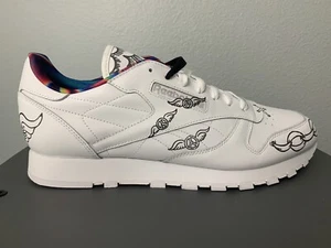 Reebok CL Leather Peace Day Herrenschuhe - weiß - Größe 13 - Modell FX3339 - Bild 1 von 8