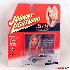 Buffy the Vampire Slayer Johnny Lightning Giles Citroen Buffy card Huh? - worn - Picture 1 of 1