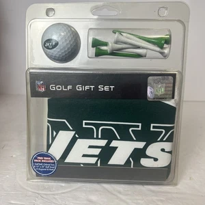 Caja de regalo de golf New York Jets una pelota de golf, camisetas de colores, toalla, ojal y gancho - Imagen 1 de 11