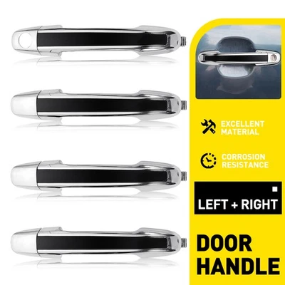 4X Outer Exterior Door Handles For 2005 06 07-2010 Hyundai Sonata Front Rear EOA - Image 1 of 4
