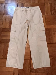 Social Standard by Santuary Neu mit Etikett Damen Cargo kurze Popeline Hose Größe Lg - Bild 1 von 8