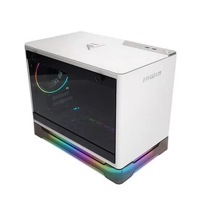 InWin A1 Prime White Tempered Glass Mini-ITX Tower Case with 750W 80+ Gold PS AU - Picture 1 of 1