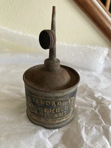 150c. STANDARD OIL CO. / STANDARD HAUSHALTSSCHMIERSTOFF BLECHDOSE WERBUNG 4 UNZEN - Bild 1 von 10