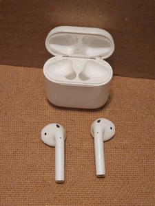 Genuine Apple AirPods 2nd Gen A2031 with Wireless Charging Case – Left & Right - Picture 1 of 17