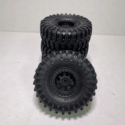 NEW 4x Redcat Racing Ascent Fusion 1/10 1.9" Crawler Tires & Beadlock Wheels - Image 1 of 4