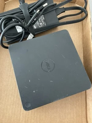 Genuine Dell Thunderbolt Dock USB Type-C 0J5C6 TB16 K16A +130W Ac Adapter - Image 1 of 4