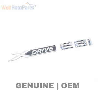 BMW X1 2012-2015 - emblema/insignia de puerta delantera (Xdrive 28I) 3454033 Foto 1 de 4