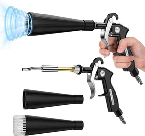 Tornado Pulizia Auto Soffiatore Aria Pistola Dettagli Interni Asciugatrice Kit Dettagli Auto - Foto 1 di 12