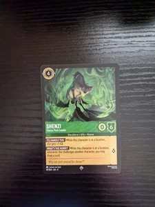 Disney Lorcana Fabled - Shenzi - Hyena Pack Leader #87/204 - Súper Raro Sin Lámina - Imagen 1 de 2