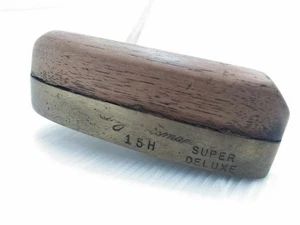 Rare Otey Crisman Super Deluxe 15H Old Putter Hickory Wooden 34 Inch With Cover - Picture 1 of 6
