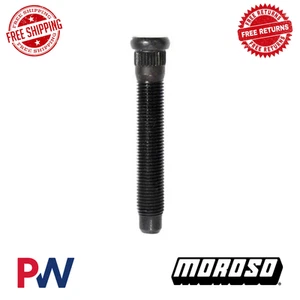 Moroso 0.480" Diameter 7/16" -20 Thread Press-In Steel Wheel Stud 5 Pack 46150 - Picture 1 of 2