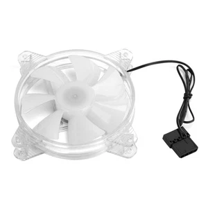 Computer Cooling Fan 4-Pin Colorful LED High Performance With Hydraulic Beari FY - Afbeelding 1 van 17