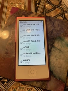 APPLE IPOD NANO 7th Gen PINK (16GB) £1350 FREE CLASSICS - Serial No:DCYJT5G0F0GM - Picture 1 of 3