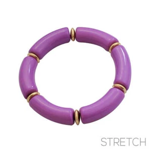 LAVENDER GOLD STRETCH BRACELET ( 84213 TZWG ) - Imagen 1 de 1