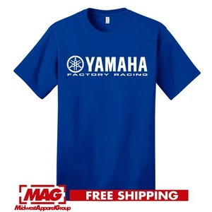YAMAHA FACTORY RACING T-SHIRT Motocross Shirt Tee ATV OEM R1 R6 Motor Motorrad - Bild 1 von 3