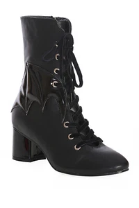 Banned Retro Stiefeletten - Dreamcatcher Bat Fledermaus Gothic Punk