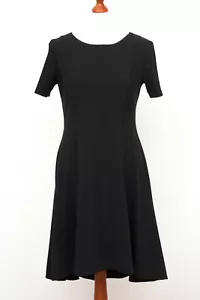 Damen ELEMENTE CLEMENTE Schwarz Kurzarm Kleid Größe 1 7082 - Bild 1 von 7