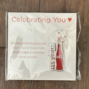 Prendedor Botella Coleccionable Celebrar Coca Cola 125 Aniversario Nuevo Precintado - Imagen 1 de 4