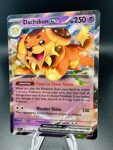 Pokemon TCG - Dachsbun EX 67/142 - Stellar Crown 2024 - Bild 1 von 2