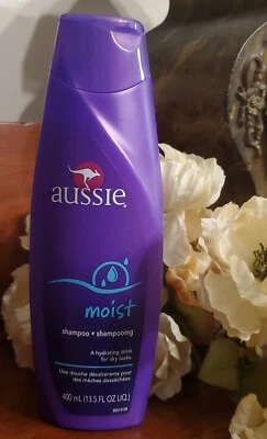 Champú Aussie Mega Moist 13,5 fl oz cabello descontinuado retirado auténtico nuevo Foto 1 de 2
