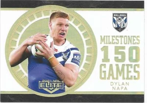 2021 Nrl Elite Milestones Case Card (M 03 / 16) Dylan NAPA Bulldogs 38/42 - Picture 1 of 1
