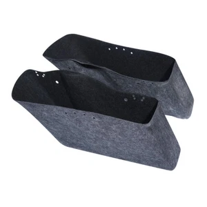 Drop-in Saddlebag Insert Carpet Liner Fit For Harley Road King 2014-2023 - Picture 1 of 10