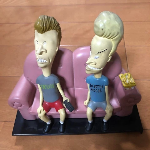 Beavis and Butt-Head ButtHead TV Talkers Figures Couch 1996 MTV / Bad condition Cover