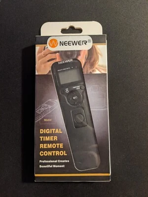 Neewer URS-7000 LCD Digital Timer Remote For Canon Sony Nikon Olympus  - Image 1 of 2