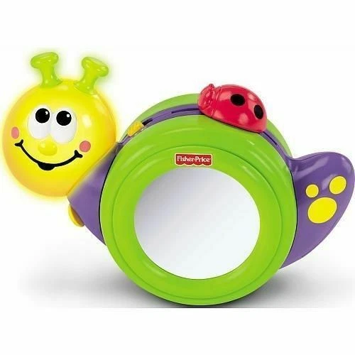 Fisher 1 2 3 Crawl Along Snail Rockin Light up Musical Fun