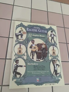 Scott Joplin 11 Ragtime For The Classical Guitar Rare Sheet Music Book,Tab + - Picture 1 of 11