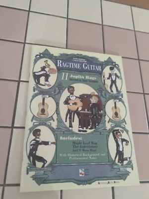 Scott Joplin 11 Ragtime For The Classical Guitar Rare Sheet Music Book,Tab + - Image 1 of 4
