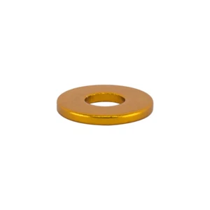 LAVADORAS DE EJES DE CUBO DE CARRERAS SE 10.2x25x2.3mm 3/8" PAR DE EJES ALEACIÓN DORADA - Imagen 1 de 1