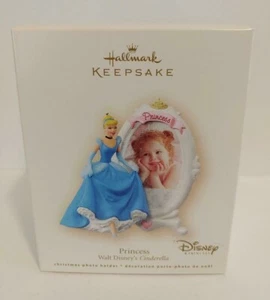 Hallmark Andenken Disneys "Prinzessin" Aschenputtel Fotohalter Weihnachten 2007 - Bild 1 von 11