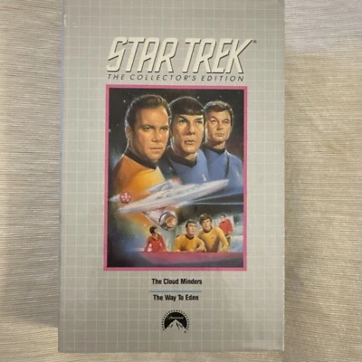 Star Trek VHS The Collectors Edition, The Cloud Minders/The Way To Eden TV Shows - Image 1 of 2