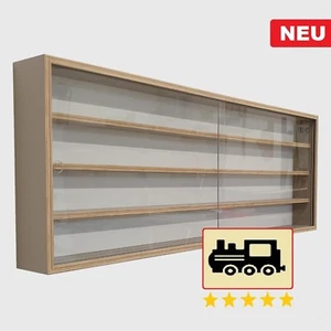 !! Sammlervitrine für Modelleisenbahn Spur H0 , Regal , Vitrine 4 Fach !!!Neu!!! - Bild 1 von 9