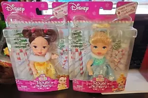 2 Disney Prinzessinnen Royal Nursery Happy Holidays Glocke Cinderella 2007 Neu - Bild 1 von 14