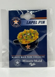 NACHO BATTING HELMET Houston Astros Minute Maid Park Exclusive Lapel Pin MLB PSG - Picture 1 of 1