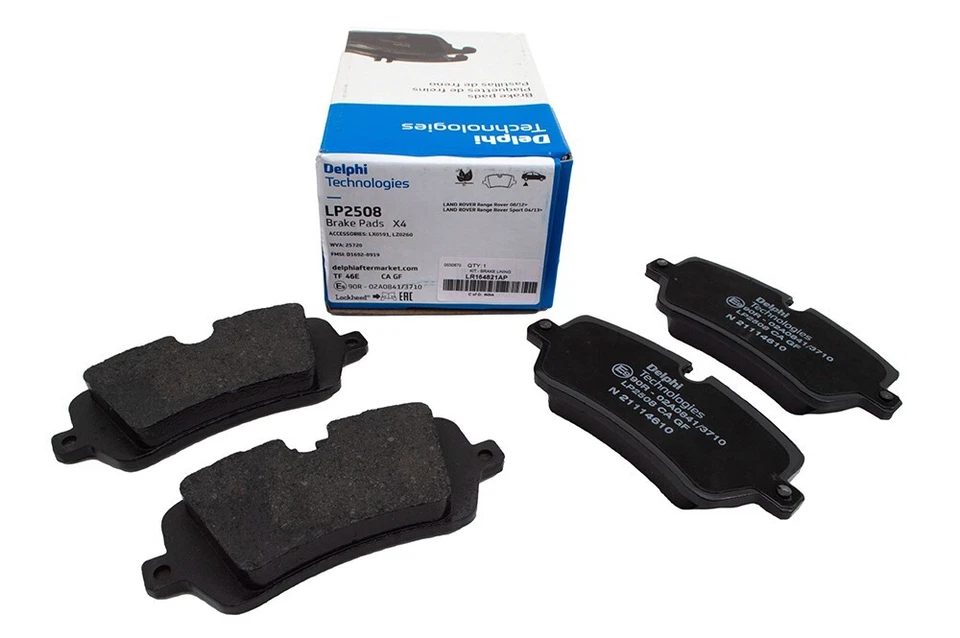 Range Rover 2013-2021 REAR Delphi /AP brake pads LR108260 LR164821 - Image 1 of 1
