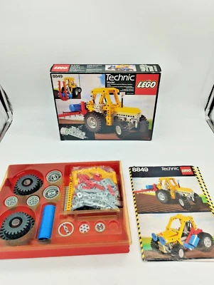 LEGO Technic 8849 Tractor Technik GOOD with OVP BOX INLAY Rare Vintage Traktor - Bild 1 von 4