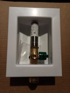 NEW EFIELD Ice Maker Box ,1/4 Turn Valve ,1/2" Push fit Inlet/SS Hammer Arrestor - Picture 1 of 7