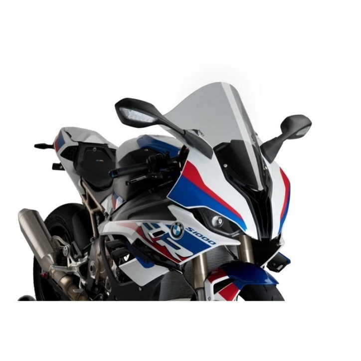 Cupolino rialzato PUIG R-RACER BMW S 1000 RR 2022 2023 2024 Fumè Chiaro S1000 - Immagine 1 di 1