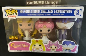 Funko 3 pack - Neo Queen Serenity, Small Lady & King Endymion - Hot Topic -fr NJ - Picture 1 of 8